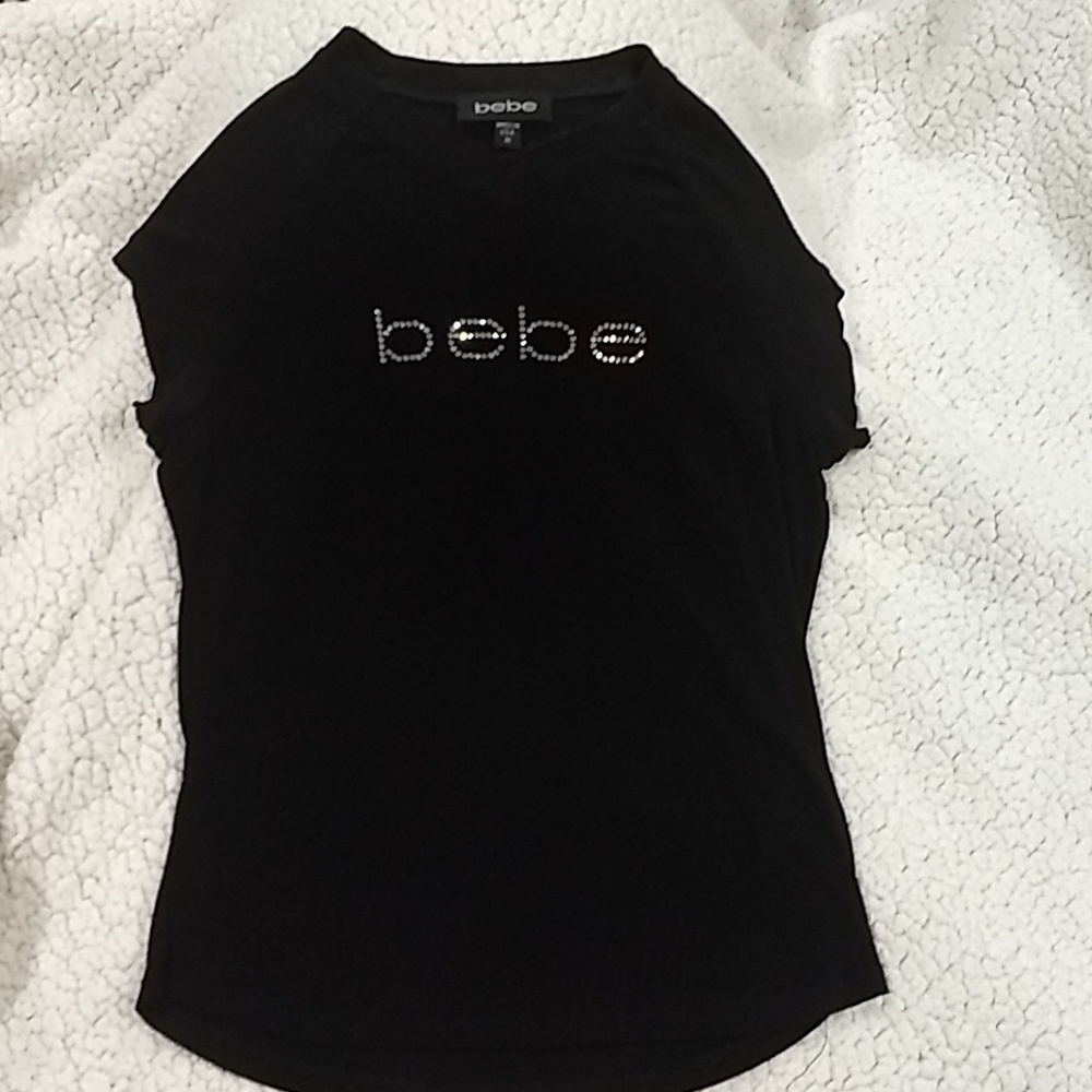 Black bebe shirt